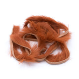 Hareline Rabbit Strips - Rust