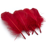 Hareline Select Goose Shoulder - Crimson