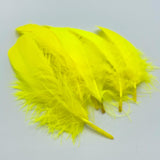 Hareline Select Goose Shoulder - Fluorescent Yellow