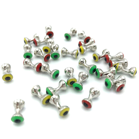 Hareline Tungsten Predator Eyes - Fly Tying Dumbbell Beads