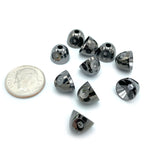 Hareline X-Eyed Cones - Medium / Black