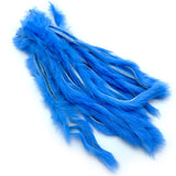 Hareline Zonker Cut Rabbit Hide Strips - Baby Blue