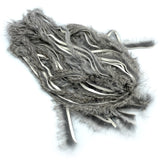 Hareline Zonker Cut Rabbit Hide Strips - Chinchilla