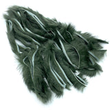 Hareline Zonker Cut Rabbit Hide Strips - Dark Olive