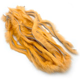 Hareline Zonker Cut Rabbit Hide Strips - Peach