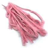 Hareline Zonker Cut Rabbit Hide Strips - Salmon Pink
