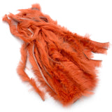 Hareline Zonker Cut Rabbit Hide Strips - Shrimp Pink