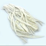 Hareline Zonker Cut Rabbit Hide Strips - White