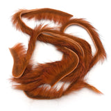 Micro Zonker Rabbit Strips - Crawfish Orange