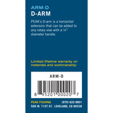 Peak D-Arm Horizontal Handle