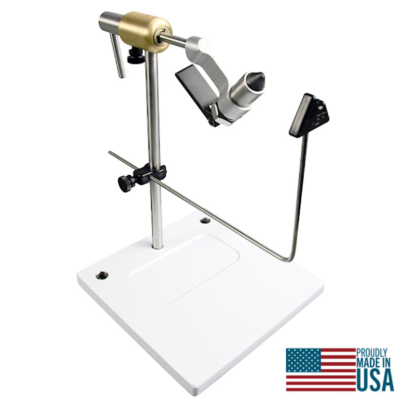 Peak Rotary Vise with Pedestal Base Fly Artist