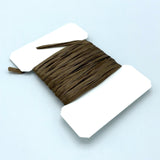 Hareline Swiss Straw - Dark Brown