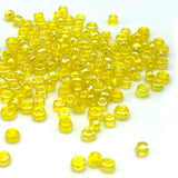 Tyers Glass Beads - Iridescent Caddis Yellow