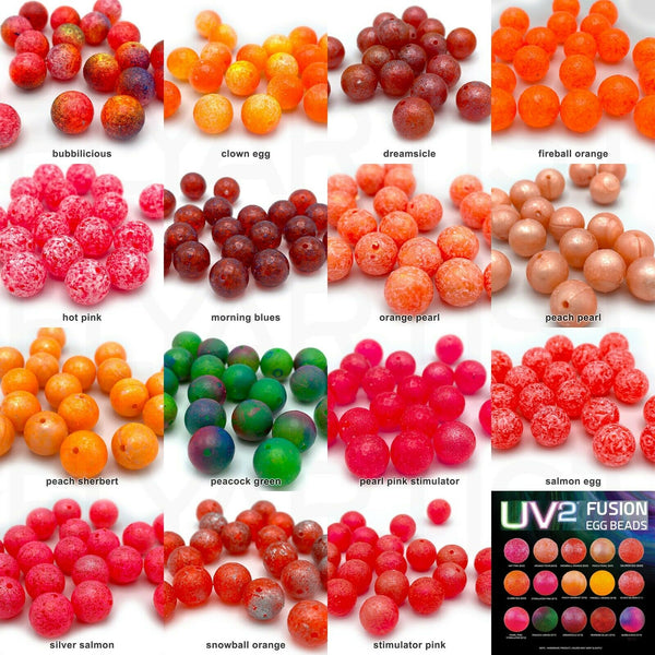 UV2 Fusion Egg Beads