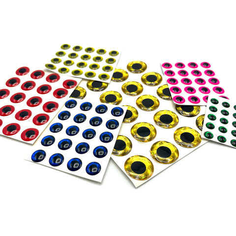 8mm 3d fish lure eyes 900pcs Assorted Simulation Laser Fishing Artificial Eyes for Fishing Lure 10mm 12mm (Round Eyeball) : Sports & Outdoors like effect 1000pcs Oval Waterproof 3d Eye
