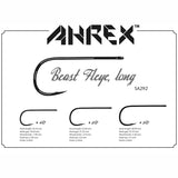 Ahrex SA292 Bob Popovics Long Shank Beast Fleye Hook