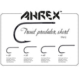 Ahrex TP612 Trout Predator Streamer Short Hook