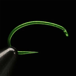 Daiichi 1924 Barbless Heavy Scud Hook (Matte Green)