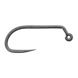 Daiichi 4698 Barbless 60 Degree Jig Hook - Matte Grey