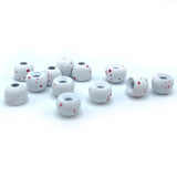 Firehole Stones Speckled Tungsten Beads - Peppermint