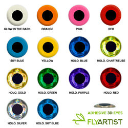 3D Fish Eyes for Lure Making & Fly Tying