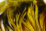 Hareline Badger Saddle Hackle - Yellow