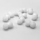 Hareline Booby Eyes - White