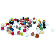 Hareline Hump Back Glass Beads