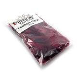 Hareline Teal Flank Feathers - Claret
