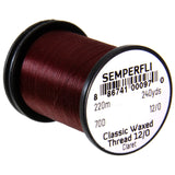 Semperfli Classic Waxed Thread 12/0 - Claret