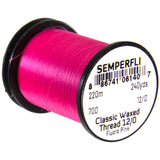Semperfli Classic Waxed Thread 12/0 - Fluorescent Pink