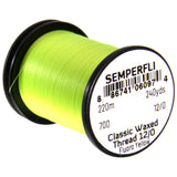 Semperfli Classic Waxed Thread 12/0 - Fluorescent Yellow