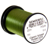 Semperfli Classic Waxed Thread 12/0 - Medium Olive