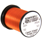 Semperfli Classic Waxed Thread 12/0 - Orange