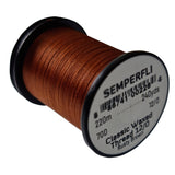 Semperfli Classic Waxed Thread 12/0 - Rusty Brown