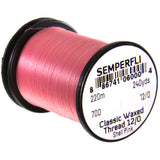 Semperfli Classic Waxed Thread 12/0 - Shell Pink
