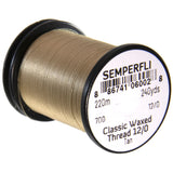 Semperfli Classic Waxed Thread 12/0 - Tan