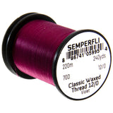 Semperfli Classic Waxed Thread 12/0 - Violet