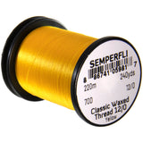 Semperfli Classic Waxed Thread 12/0 - Yellow