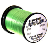 Semperfli Classic Waxed Thread 8/0 - Chartreuse