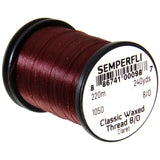 Semperfli Classic Waxed Thread 8/0 - Claret