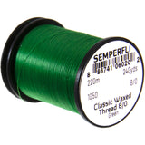 Semperfli Classic Waxed Thread 8/0 - Green