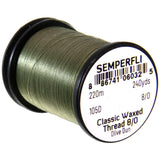 Semperfli Classic Waxed Thread 8/0 - Olive Dun