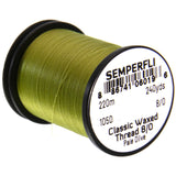 Semperfli Classic Waxed Thread 8/0 - Pale Olive
