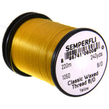 Semperfli Classic Waxed Thread 8/0 - Yellow
