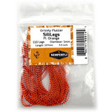 Semperfli Grizzly Flutter SiliLegs - Fluorescent Orange