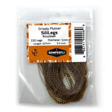 Semperfli Grizzly Flutter SiliLegs - Rootbeer