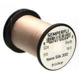 Semperfli Nano Silk Thread 18/0 - Brick Beige