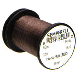 Semperfli Nano Silk Thread 18/0 - Brown