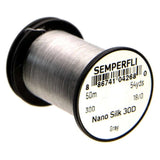 Semperfli Nano Silk Thread 18/0 - Gray